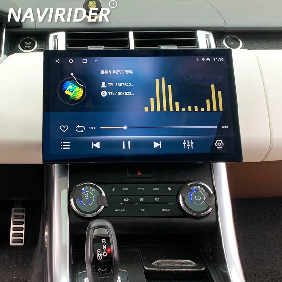 

13inch Screen Car Android Radio GPS Navigation Stereo For Land Rover Range Rover Sport L494 2013-2017 CarPlay Multimedia Player