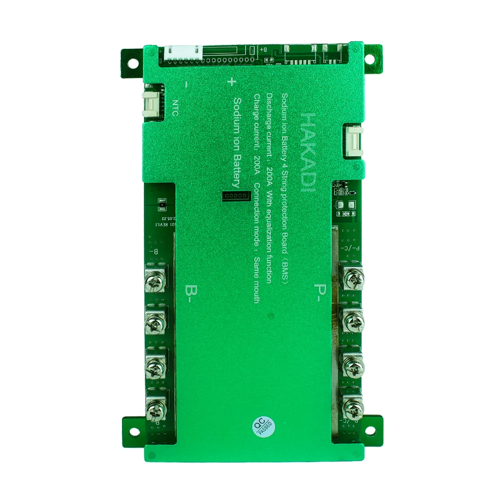 HAKADI Sodium-ion BMS 4-16S 50A 100A 150A 200A naczynia BMS do akumulatora Na-ion DIY 12V 24V 36V 48V Sytem Solar