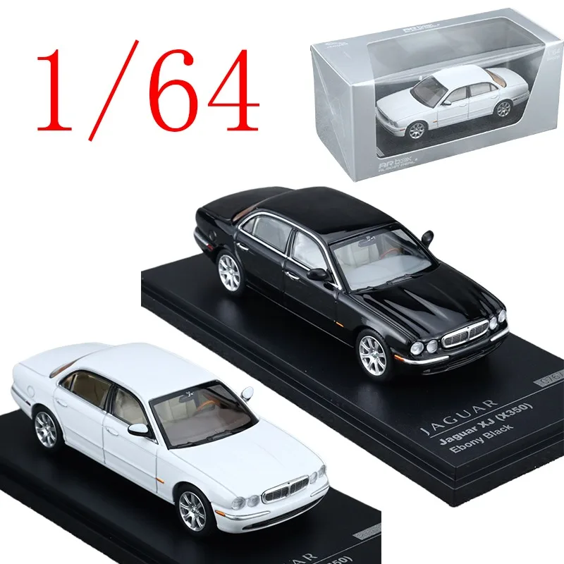 

AR BOX Diecast 1/64 Scale Jaguar Alloy Model Cars Jaguar XJ6 X350 Play Vehicles Toys for Boys Gift Original Box