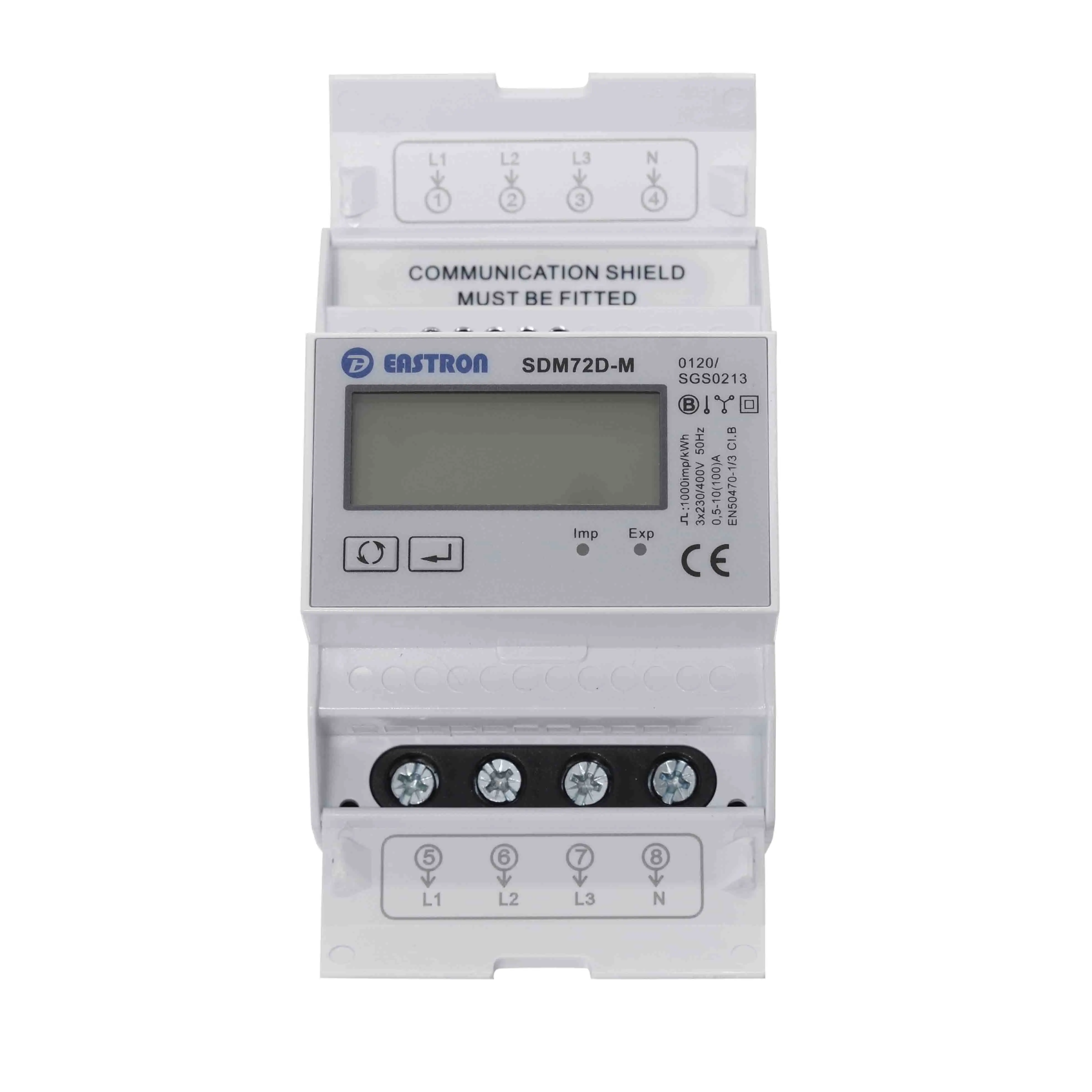 2023 CE UKCA New Energy Meter Three Phase Four Wire with wifi smart app energy meter for electric vehicle charger