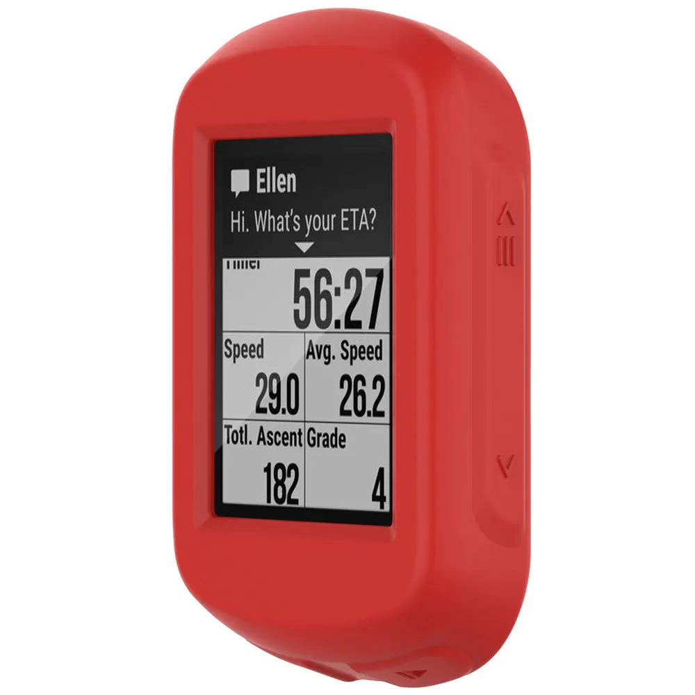 غطاء واقي شاشة سيليكون من البولي يمن ، غشاء زجاجي مقسى ، ساعة مضادة للسقوط ، غطاء حافظة ناعم ، Garmin Edeg ، من من (2 + 1)