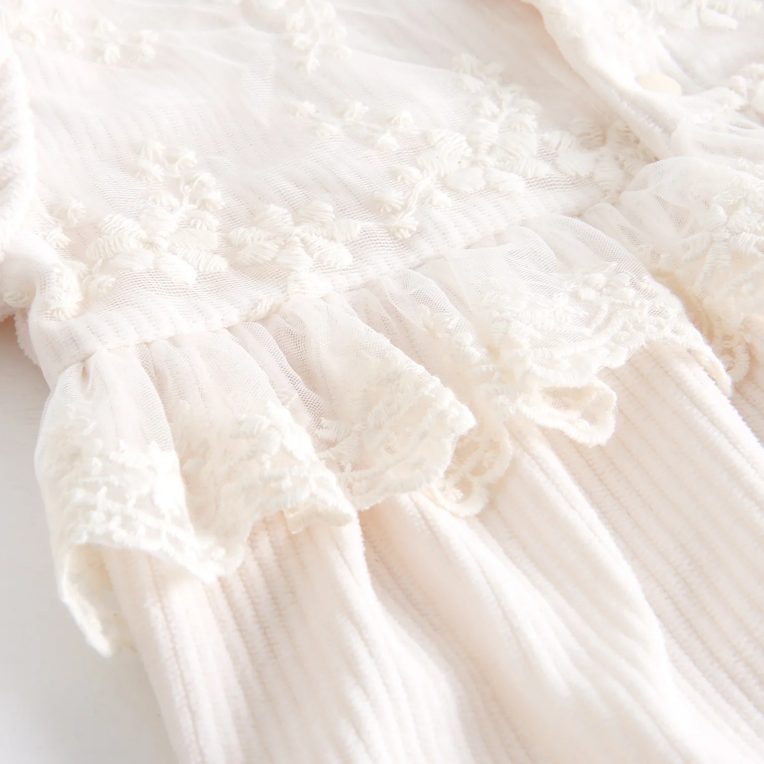 Winter-Baby-Mädchen-Strampler, Niedliche Langarm-Kleidung für Kleinkinder, Spitze, Verdickt, Warm – Detail 8