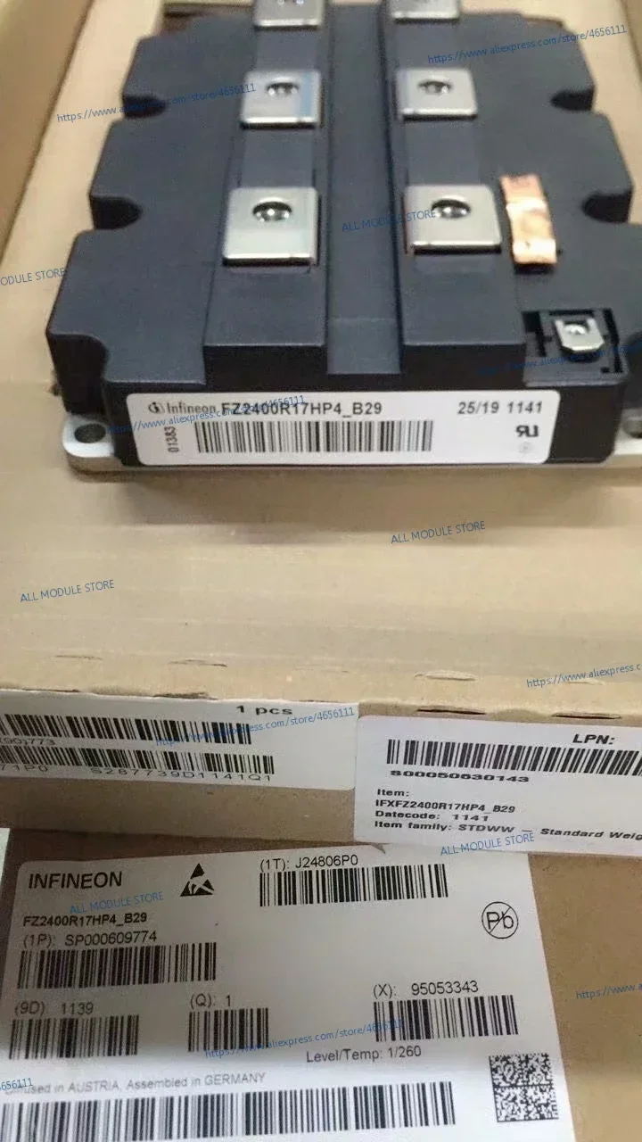 FZ2400R17HP4_B9 FZ2400R17HP4_B29 FZ2400R17KE3_B9_S1 FZ2400R12KE3-B9-S1 FZ2400R12KE3_B9_S1 شحن مجاني وحدة IGBT الأصلية #5