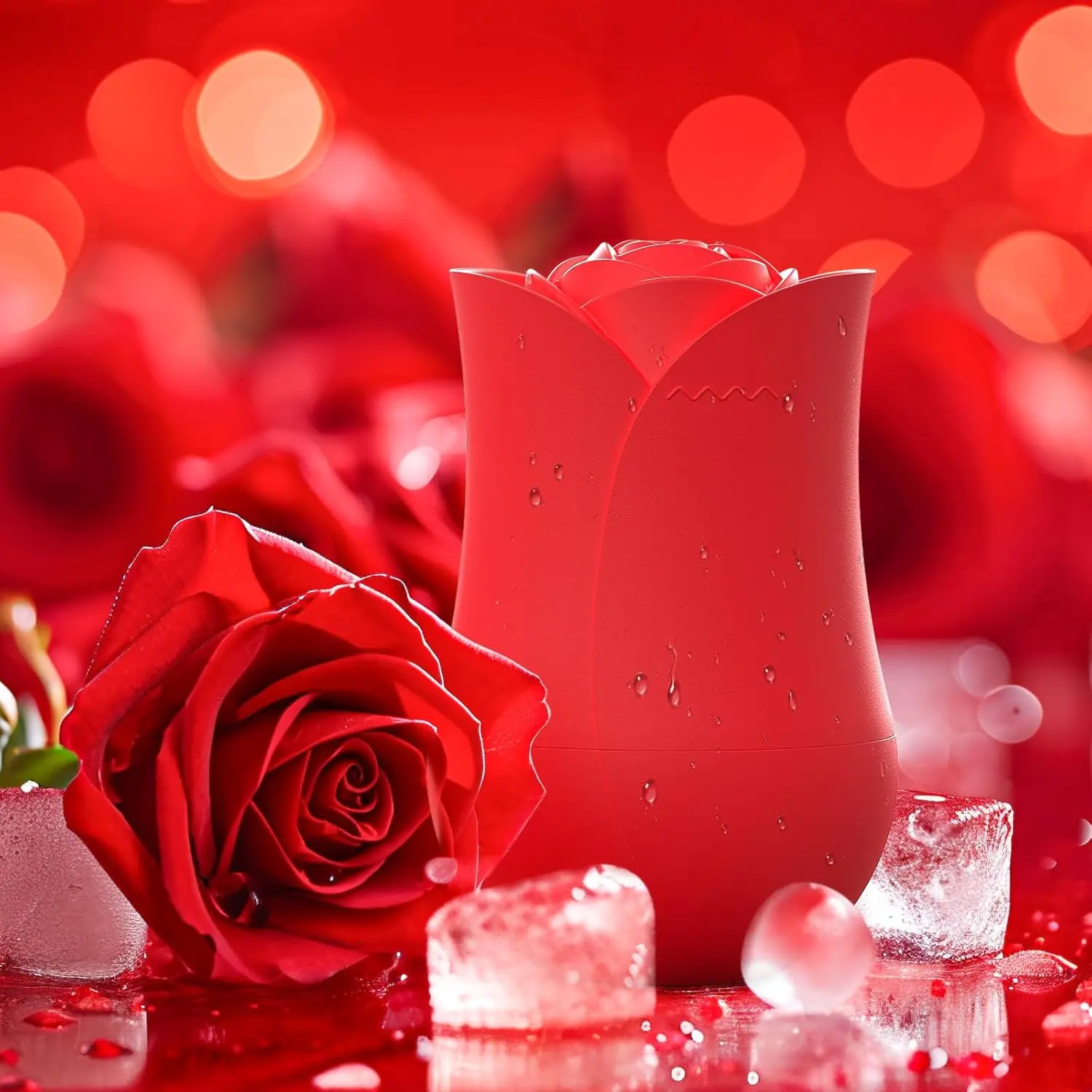 Eisroller für Gesicht und Augen, Eis-Gesichtsroller, Eisroller, Hautpflege-Werkzeuge für Frauen, Silikon-Eisform für Schönheit, Weihnachtsgeschenk