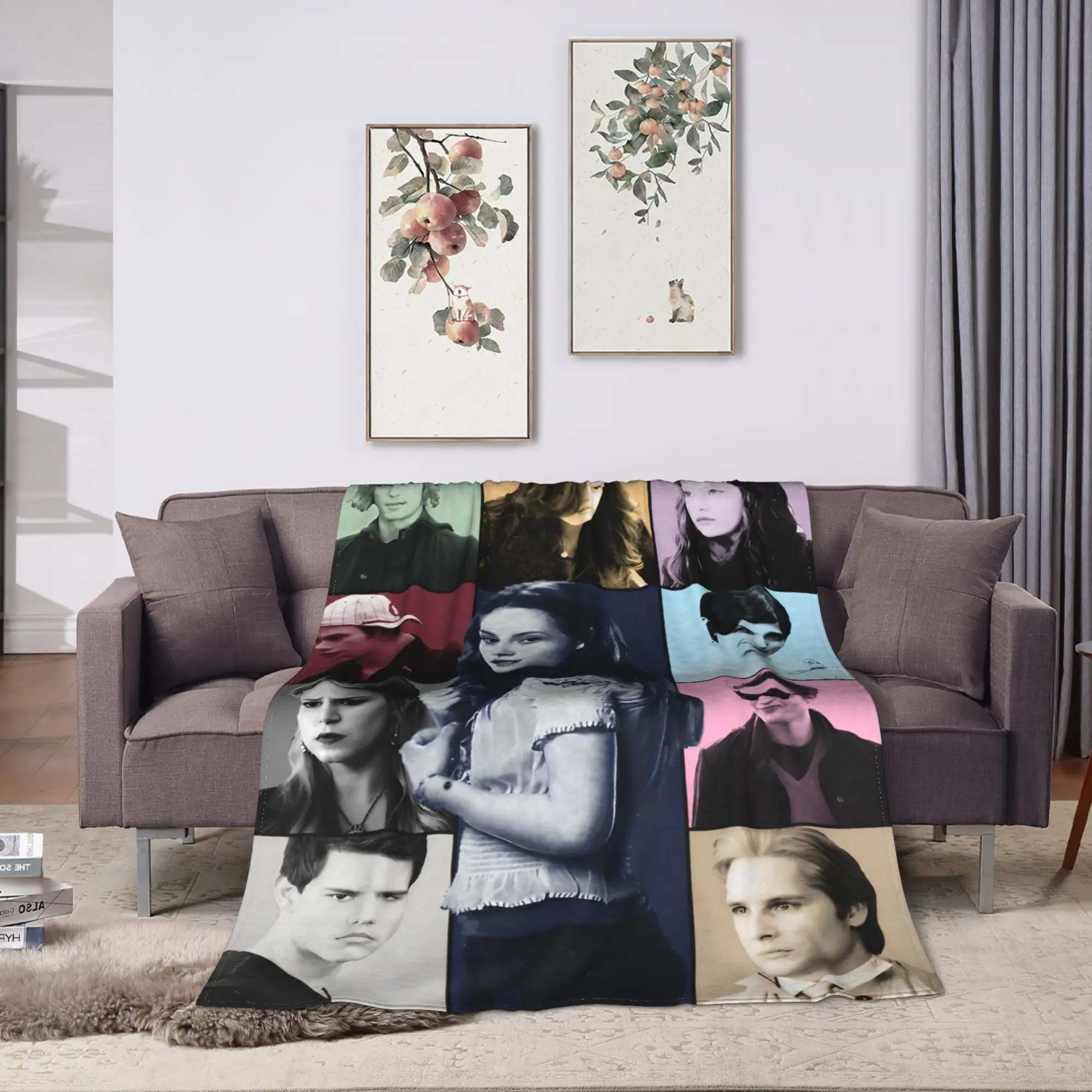 البطانيات الشفق ساغا الفانيلا الديكور بيلا جولة Eras تنفس سوبر الدافئة رمي بطانية للمنزل مكتب لحاف