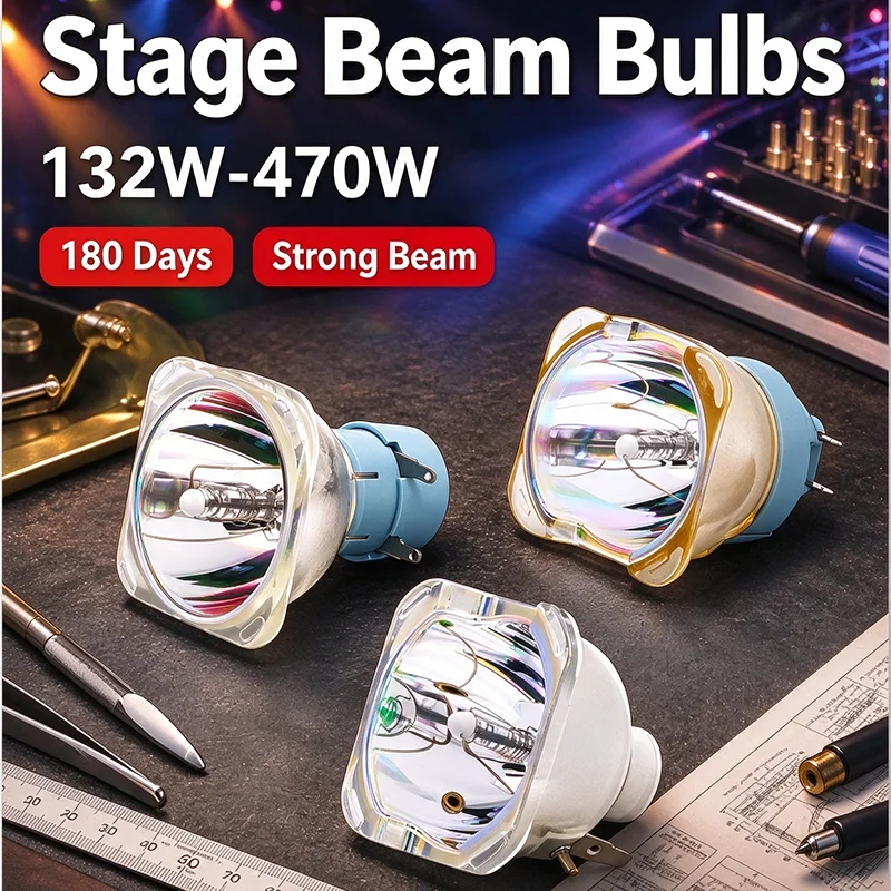 Mailepu 230W Stage Light P-VIP 180-230/1.0 E20.6 Moving Head 7R Beam Light Bulb and 230w Ballast MSD Platinum Lamp for 8r 250w
