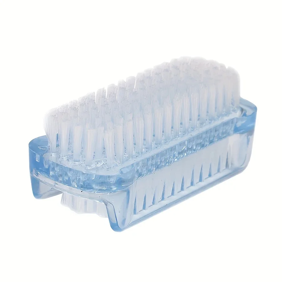 Double-Sided Nail Cleaning Brush, Manicure and Pedicure Tool, Ideal for Fingernails and Toenails