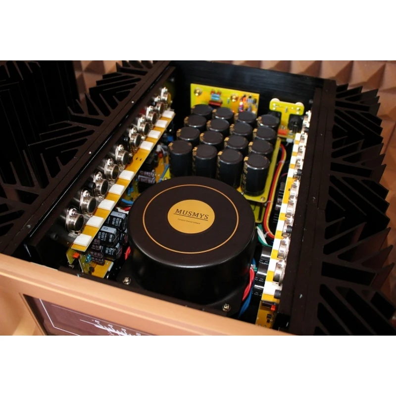 N-110 MUSMYS A-200 모노 박스 클래스 A 파워 앰프 스터디 아큐페이즈 브랜드 테크놀로지 300W/CH 8옴 하이파이 파워 앰프 페어