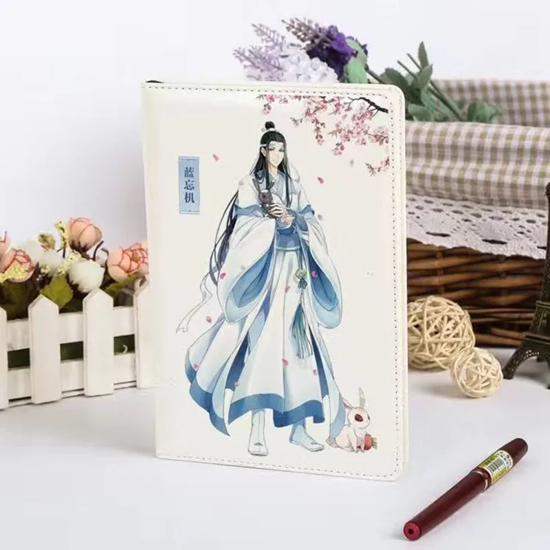 Mo Dao Zu Shi Notepad Notebook Anime Kawaii Sketchbook Diary The Founder of Diabolism Wei Wuxian Cosplay Office School Supplies