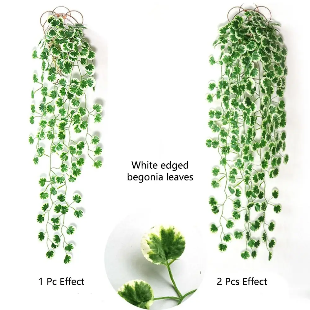 Artificial Ivy Fake Hanging Plants Garland Leaves Greenery Foliage Trailing Vine Wedding Home Garden Wall Hanging Plants Decor