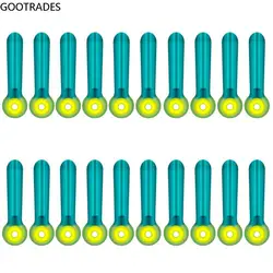 50 PCS/Set Anti-Winding Fishing Bobber Silicone Floating Bean Portable Floats Seat Fishing Accesories