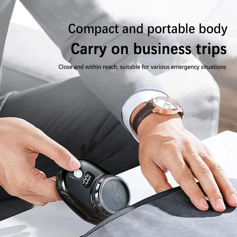 الاستخدام الرطب والجاف شفرة مزدوجة 90 دقيقة آخر USB سريع قابل لإعادة الشحن ماكينة حلاقة صغيرة محرك الطاقة حجم السفر للرجال النساء إزالة الشعر دون ألم