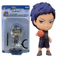 10CM Anime Kuroko's Basketball Aomine Daiki Figure Standing Kise Ryouta Model Toy Gift Kuroko Tetsuya Aciton Figure Set Doll