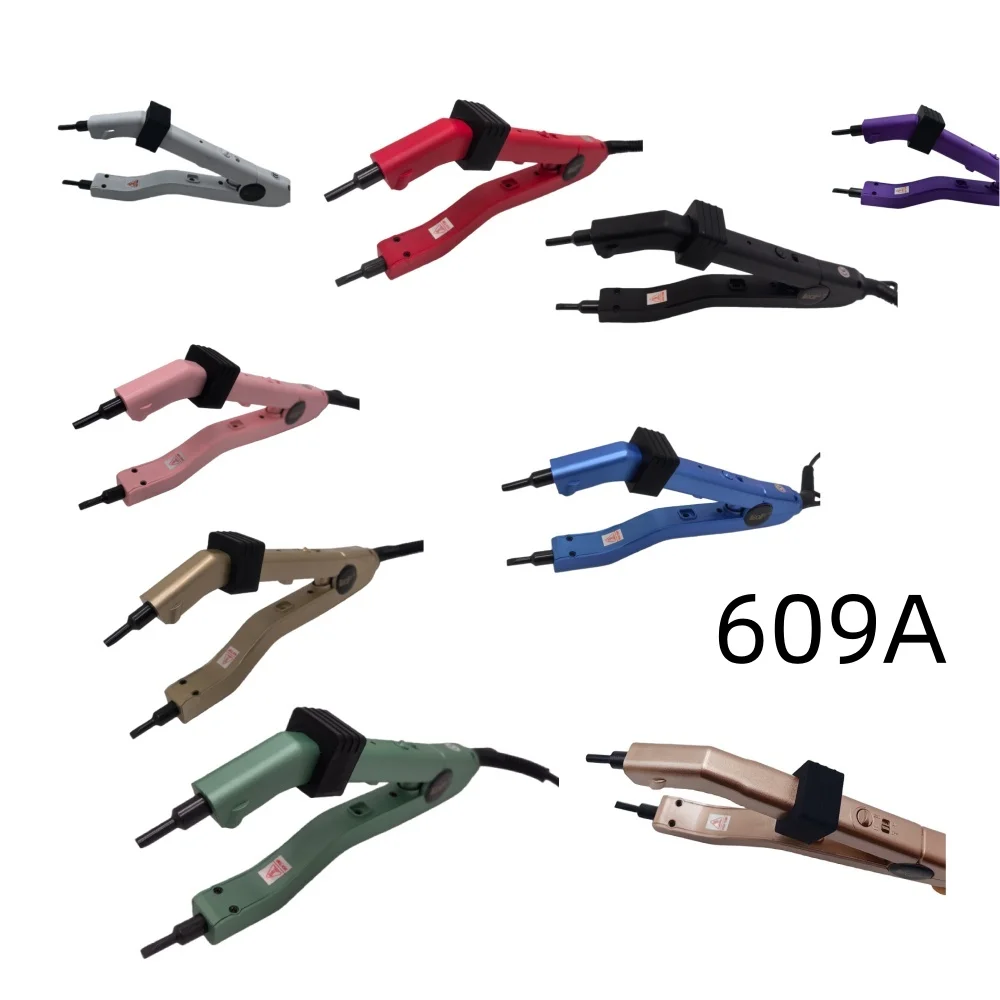 

609A Pointed Mini Hair Extensions Professional Traceless Hair Styling And Extension Installation Tool Multi-Pack