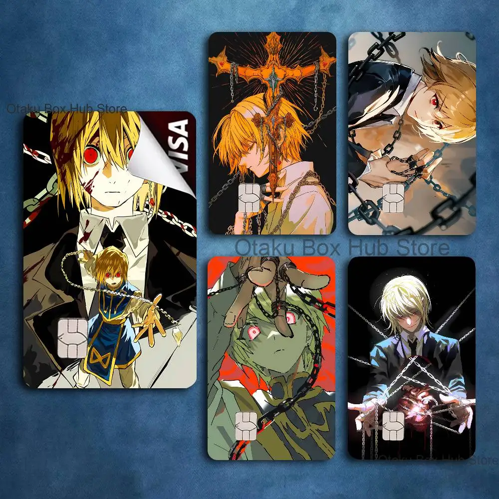 

H-HunterS X K-KurapikaS H-Hunter Art Anime Front Cover Film Sticker Skin For Credit Debit Card Small Large Chip
