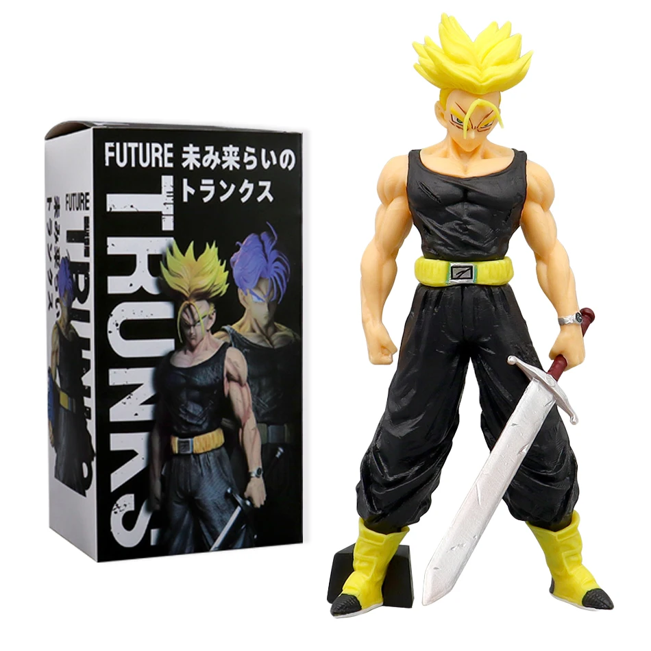 Anime Dragon Ball Trunks Figure Super Saiyan Future Trunks PVC Action Figures GK Statue Collection Model Toys