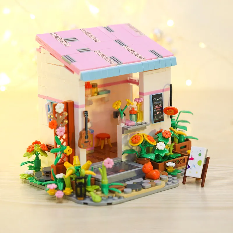 Street View Fairy Tale Town House Assembly Drawing Birthday Gift