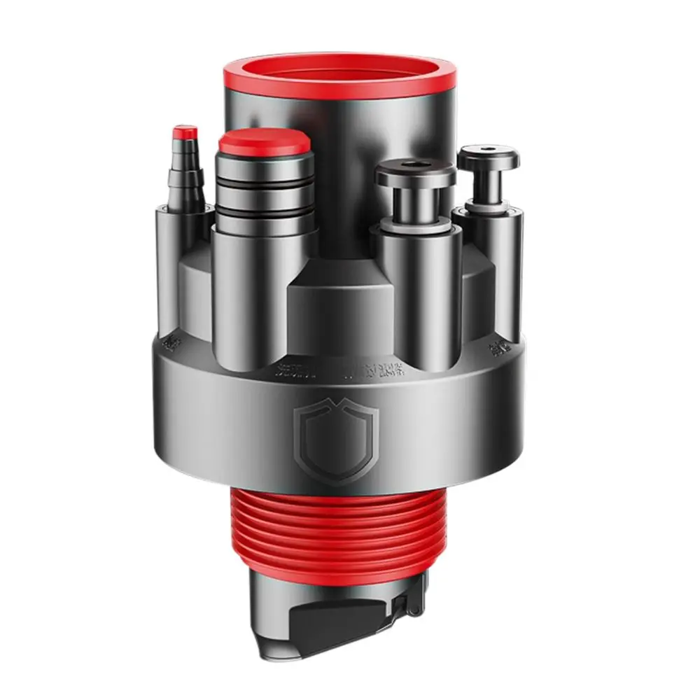 Anti Odor Sink Drain Pipe Adapter Sealing Ring 5 in 1 Kitchen Basin Sewer Branch Multifunctional Drainage Water Pipe Joint