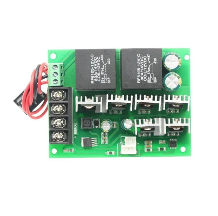 DC 10-55v 40A PWM fungsi Regulator kecepatan sikat DC pengendali Motor saklar untuk modul papan arduino