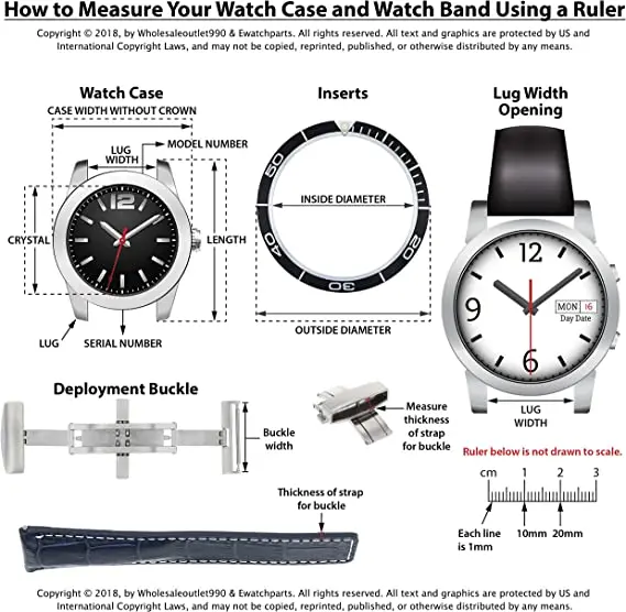 16MM Solid Stainless Steel Watch Band Link Compatible With Oyster Band 20MM Band By Use Universally Fit For 40MM Rolex 16570
