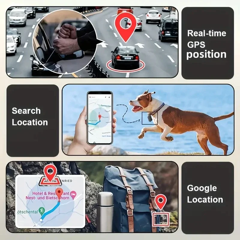 GF21 Personal Locator GPS Positioning Car Anti-theft Anti-lost Tracker Real-time Location Multiple Alarms for Elderly Children