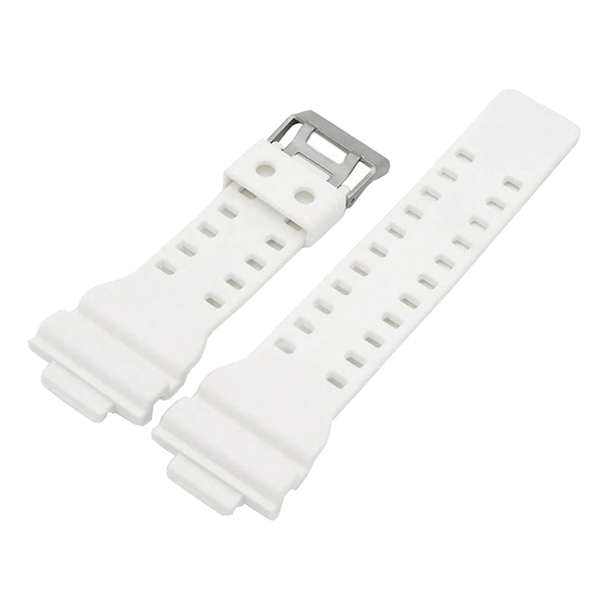 AA80 Natural Resin Replacement Watch Band Strap , for GD120/GA-100/GA-110/GA-100C(White)