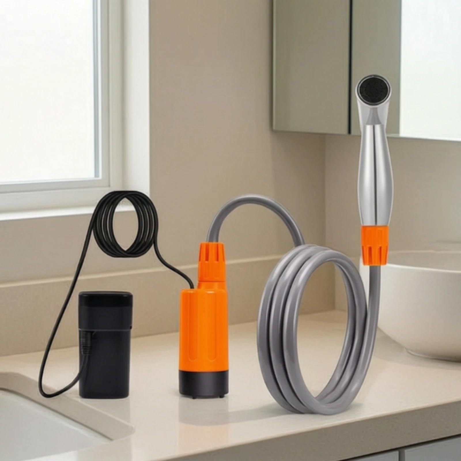 Şarj Edilebilir USB Kompakt Ki - Portable Camping Shower incelemesi ve fiyatı