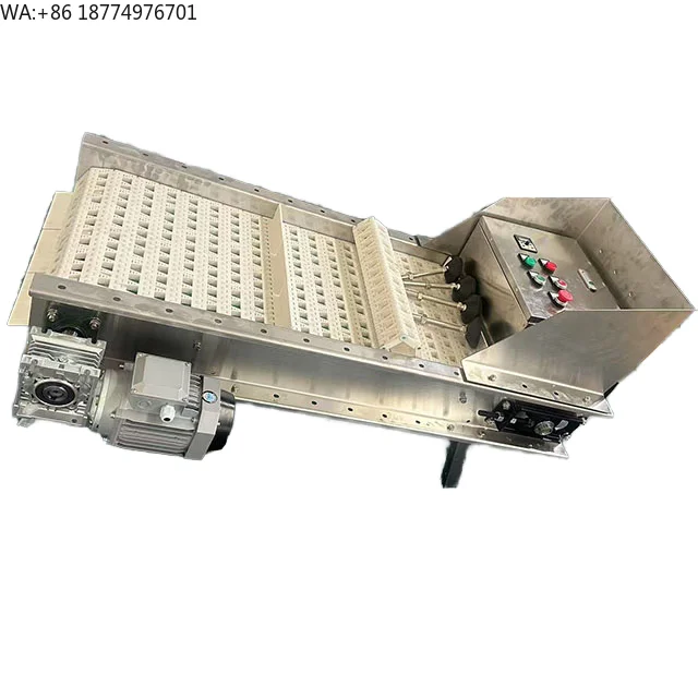 Plastic Modular Belt Elevator Conveyor for Food Industry Bucket Inclined Elevator Conveyor Small Inclined Modular Belt Conveyor