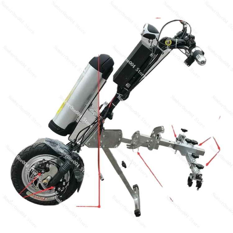 Applicable to Front Drive Wheelchair Traction Electric Vehicle Head Wheelchair Quick Disassembly Folding Disabled Car