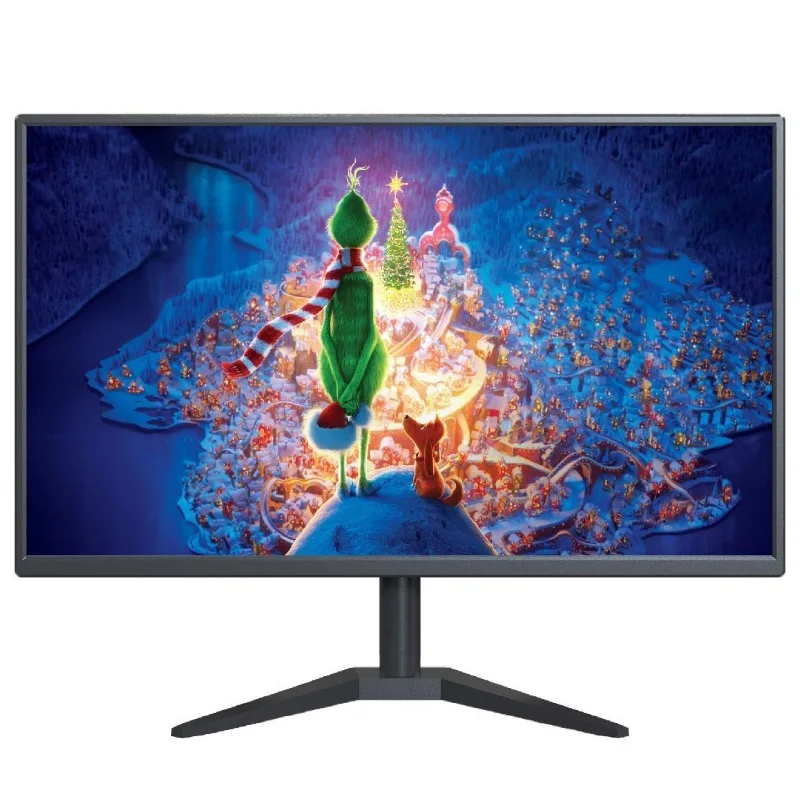 The new 21.5-inch 75Hz LCD monitor is suitable for HDMI interface wall-mounted industrial monitoring computer office display