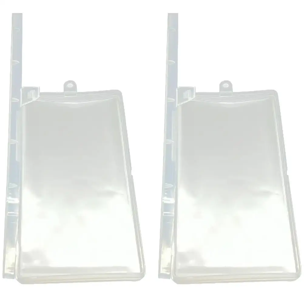 플라스틱 지폐 보호 가방 투명 튼튼한 빌 보호기 통화 돈 보관 주머니 방수 종이 홀더