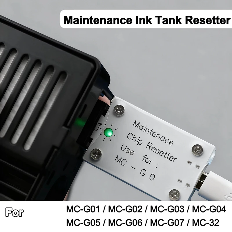 Hot Selling For Canon MC G01 G02 G03 G04 G05 MC G06 MC G07 MC32 Waste Tank Chip Resetter