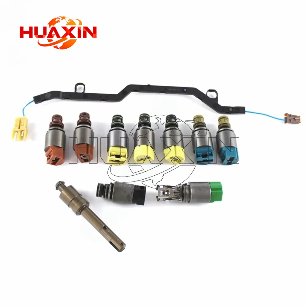 6HP21 6HP28 ZF6HP21 ZF6HP28 Original Transmission Solenoid Valve with Wiring Harness Kit 1068298047 Suitable for BMW Audi Jaguar