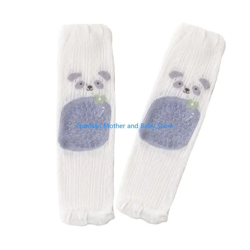 زوج واحد من وسادات ركبة الأطفال واقيات نيباد للزحف لضمان تجربة زحف آمنة مع تصميم ناعم من القطن مانع للانزلاق