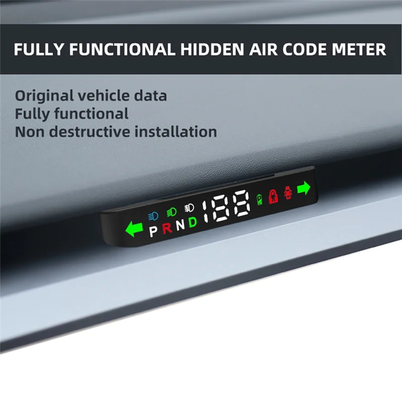 

1Set Replacement Parts For Tesla Model 3 Y Automotive Head-Up Smart Display Air Code Meter LCD Instrument HUD Car Accessories