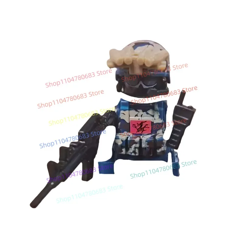 

Конструктор MOC: Миниатюрная фигурка аниме-персонажа в броне, модная коллекционная игрушка-подарок