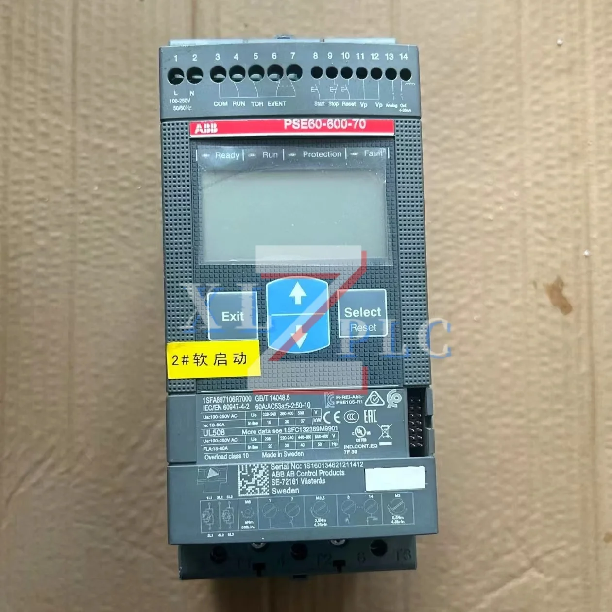 novo na caixa PSE60-600-70 PSE85-600-70 PSR105-600-11 Soft Starter