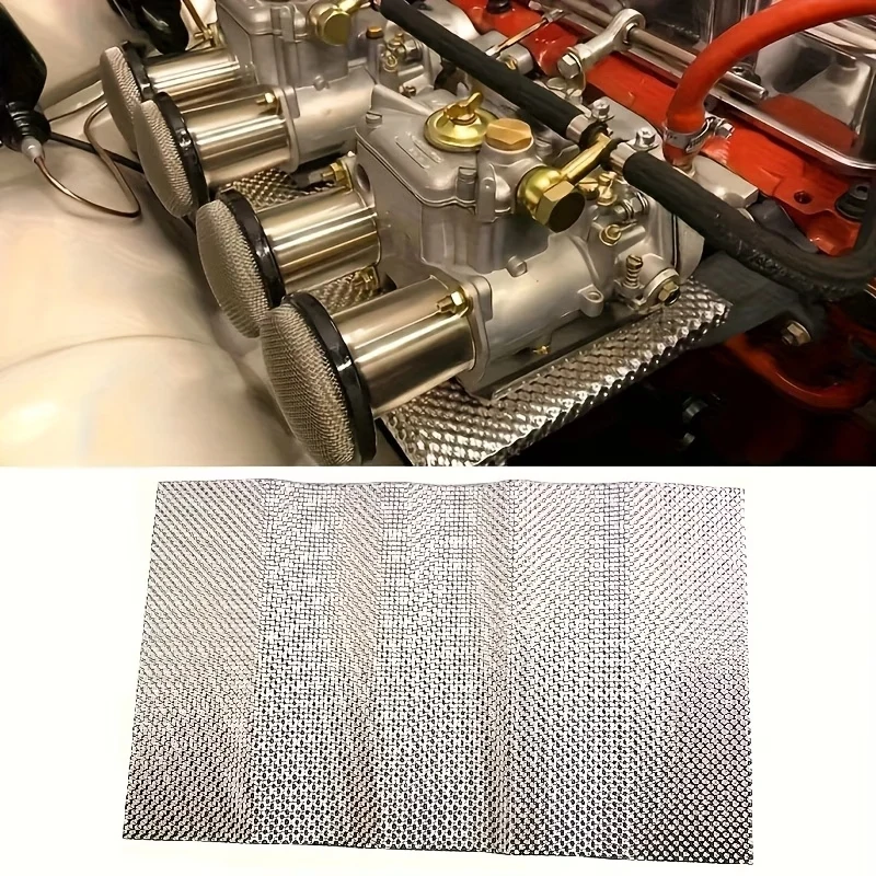 60x100cm Engine Heat Shield Motorcycle Exhaust Pipe Stainless Steel Turbine Guard/Welding Plate Used For Turbine And Drain Pipes
