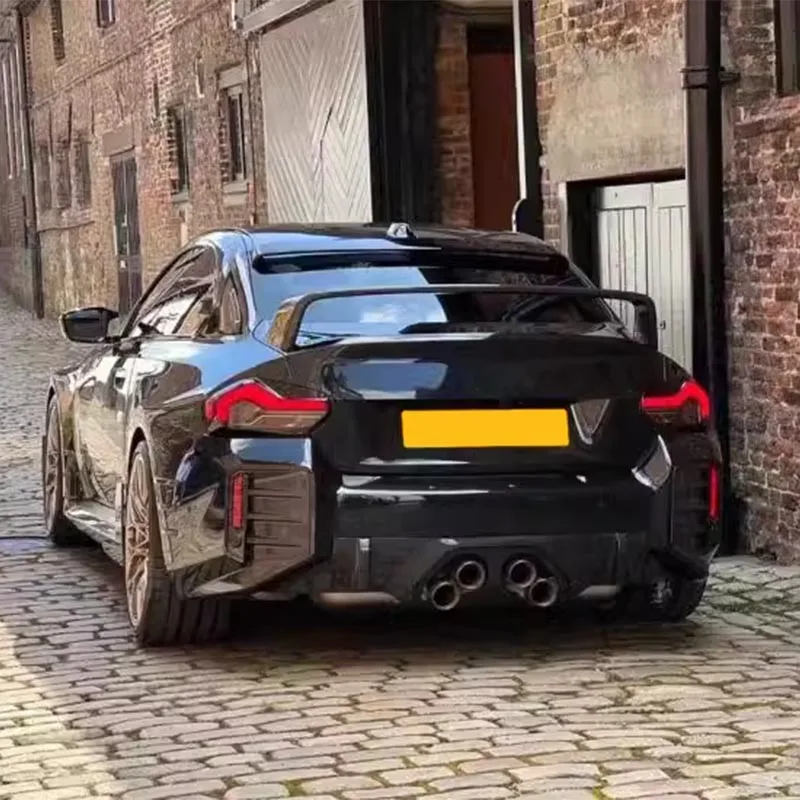 

Rear Spoiler Wing For BMW G87 M2 Coupe 2-Door 2022 2023 2024 ABS Tuning Rear Trunk Lip Spoiler Trim