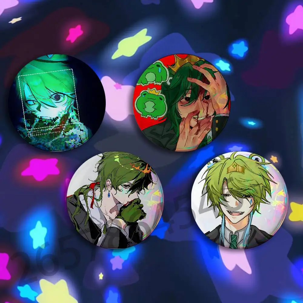 F-Froggydude Badges 25 32 44 58 75 mm Round Customizable Wholesale Fan goods Self-made fan freebies TH