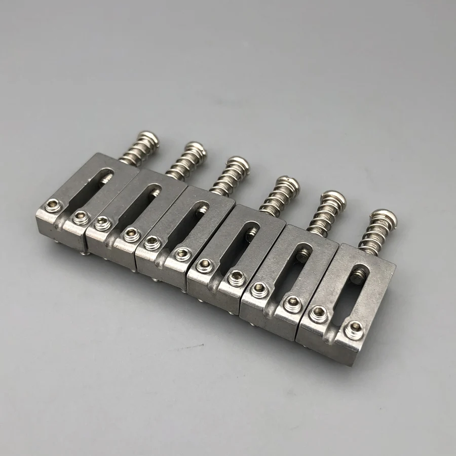 Guitar Bridge Stainless Steel SUS Saddles 10.5mm String Spacing Made In Korea