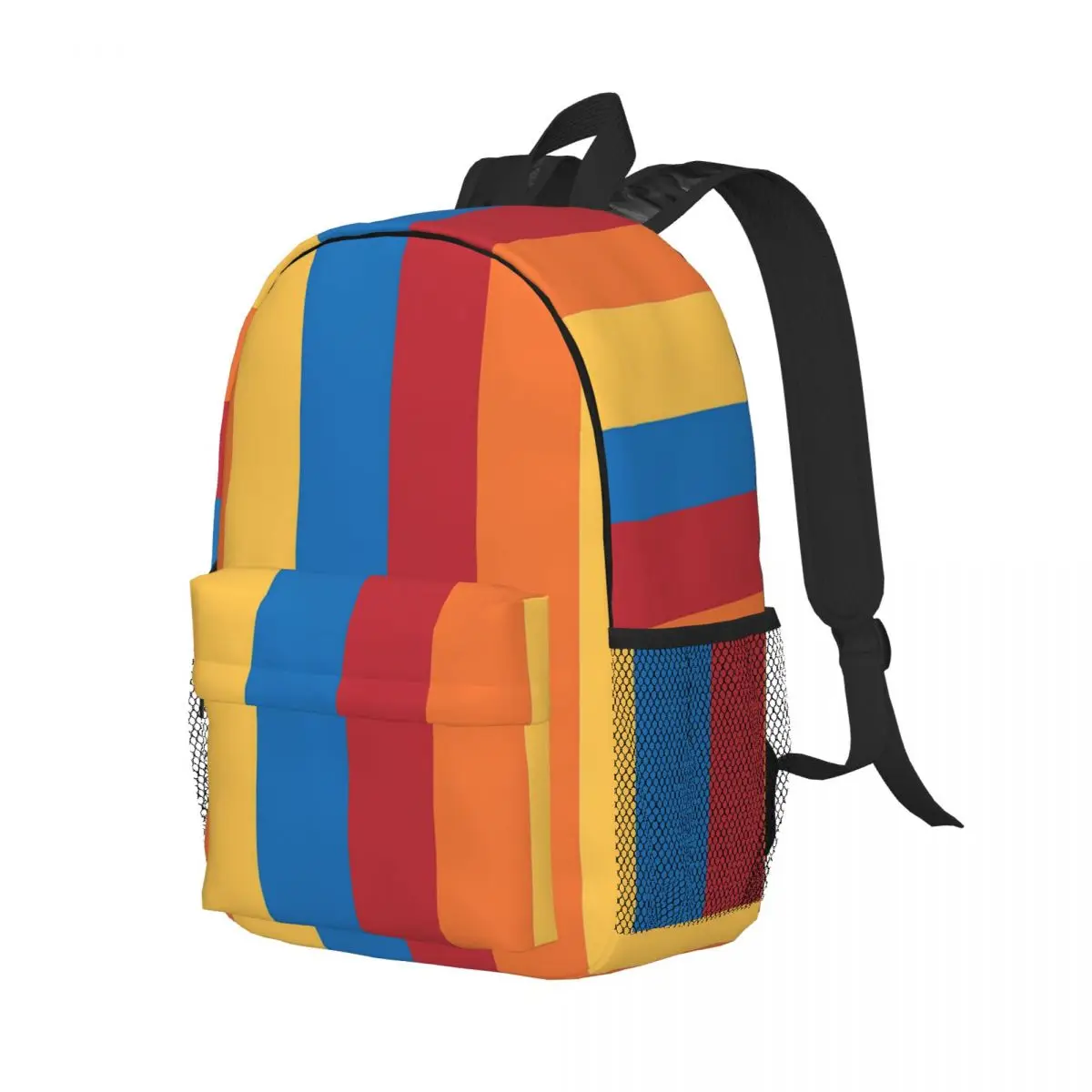 Wally Darling Stripes Backpack Student Boys Girls BookBag Men Women School Bag Computer Shoulder Bags