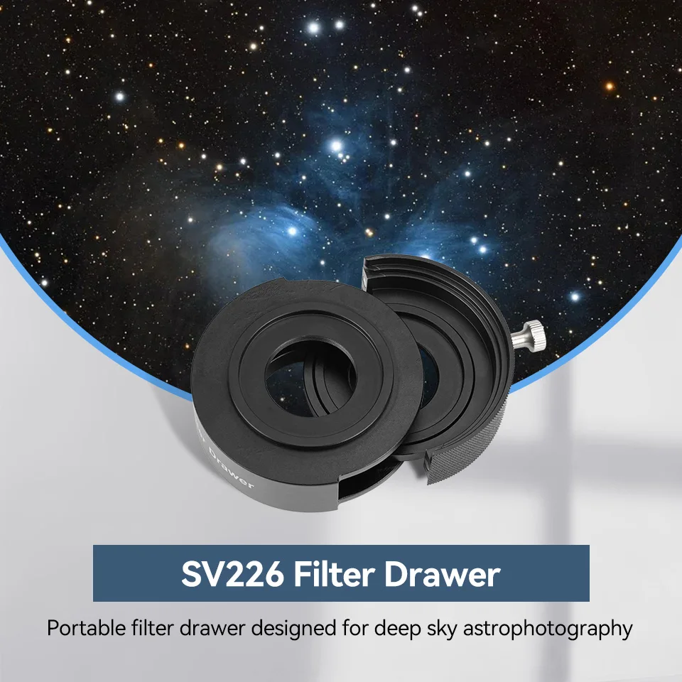 Svbony SV226 Filterschublade 2-Zoll-Mehrbandpass-Sternfeldfilter mit Anti-Licht-Leck-Design für Galaxienfotografie SV260 – Detail 23