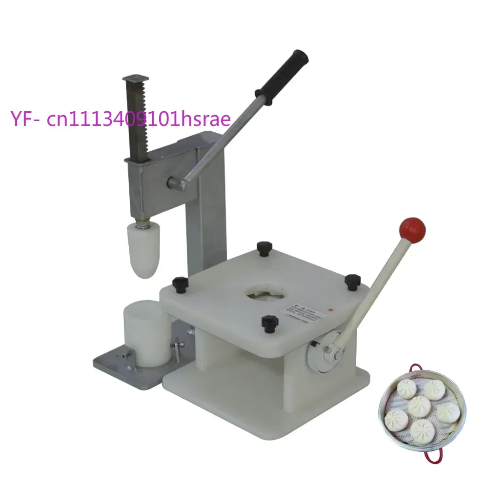 Stainless Steel Manual Bun Skin Machine Hand-Pressed Steamed Bun Foam Maker for Kitchen