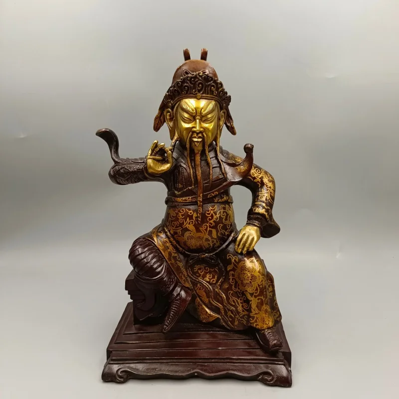 Ancient Yun Zhai Brass Bronze Statue Home Decoration Creative Gift Crafts Antique Wholesale