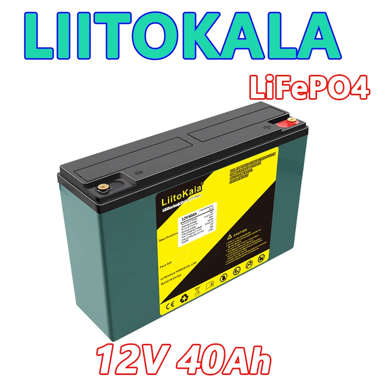 LiitoKala 4S-14.6V20A LiFePO4 Charger 12.8V 30A-200A Lifepo4 Battery Pack Charger Off AC180-240V Plug 20A Smart Power Charger