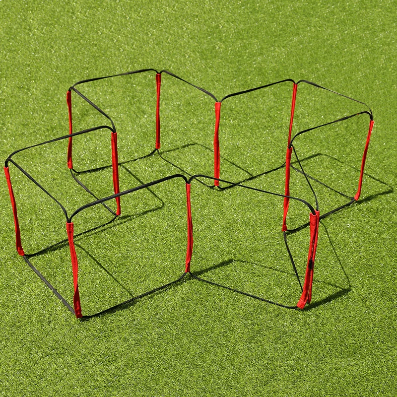 سلم تدريب سريع ثابت وقابل للطي ، قفزة فيلكرو ، تدريب خطوة ، كرة قدم ، كرة سلة ، يمكن تقطيعه حسب الإرادة #2