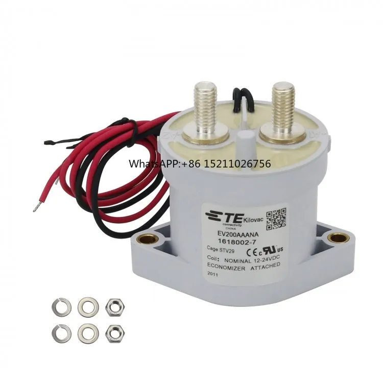 

TE EV200AAANA Automotive Relay 12-900V High Voltage DC Contactor 500+A Carry Current 1618002-7