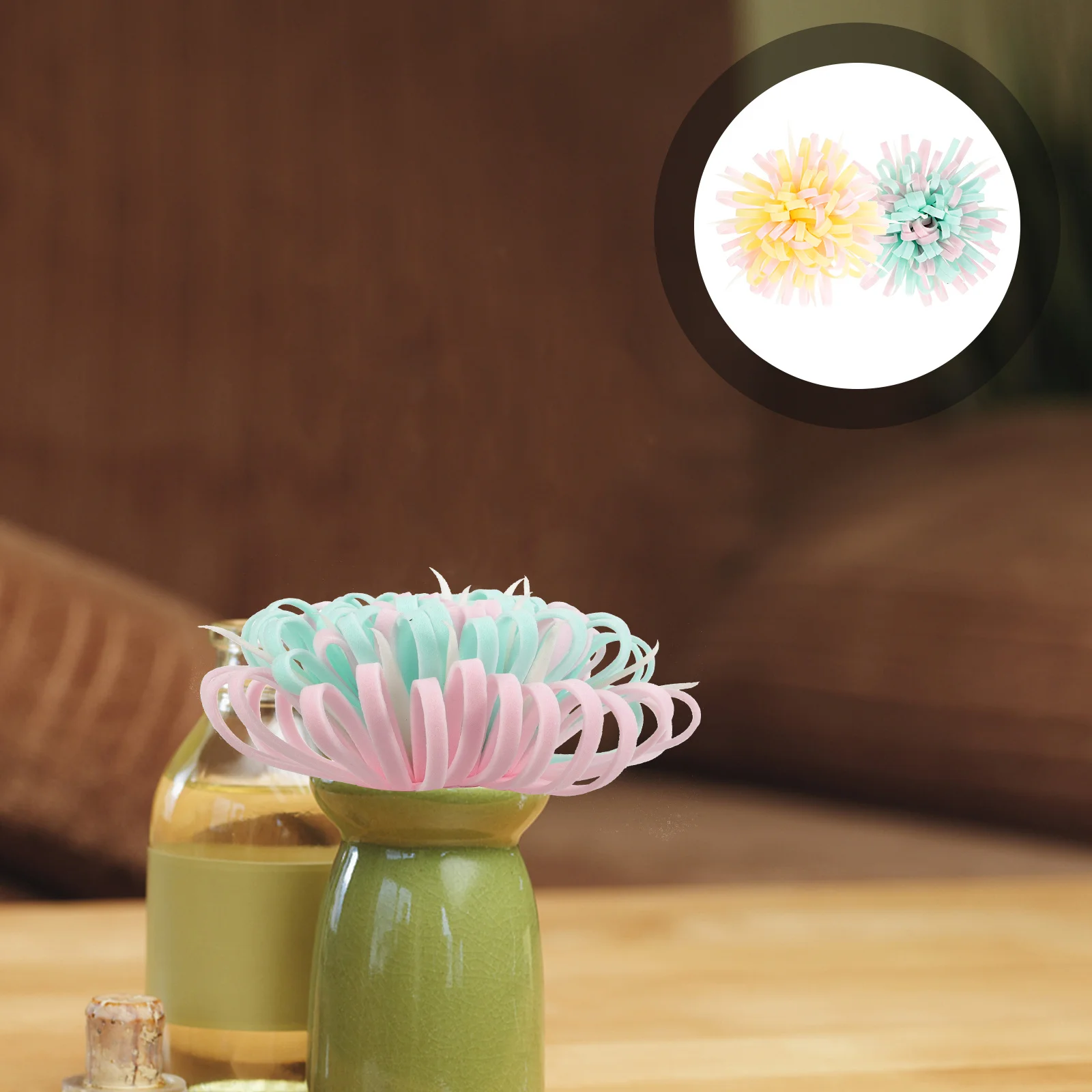 

20Pcs Artificial Rose Flower Diffusers Safe Diffuser for Office Desk Bedroom Bathroom Aromatherapy