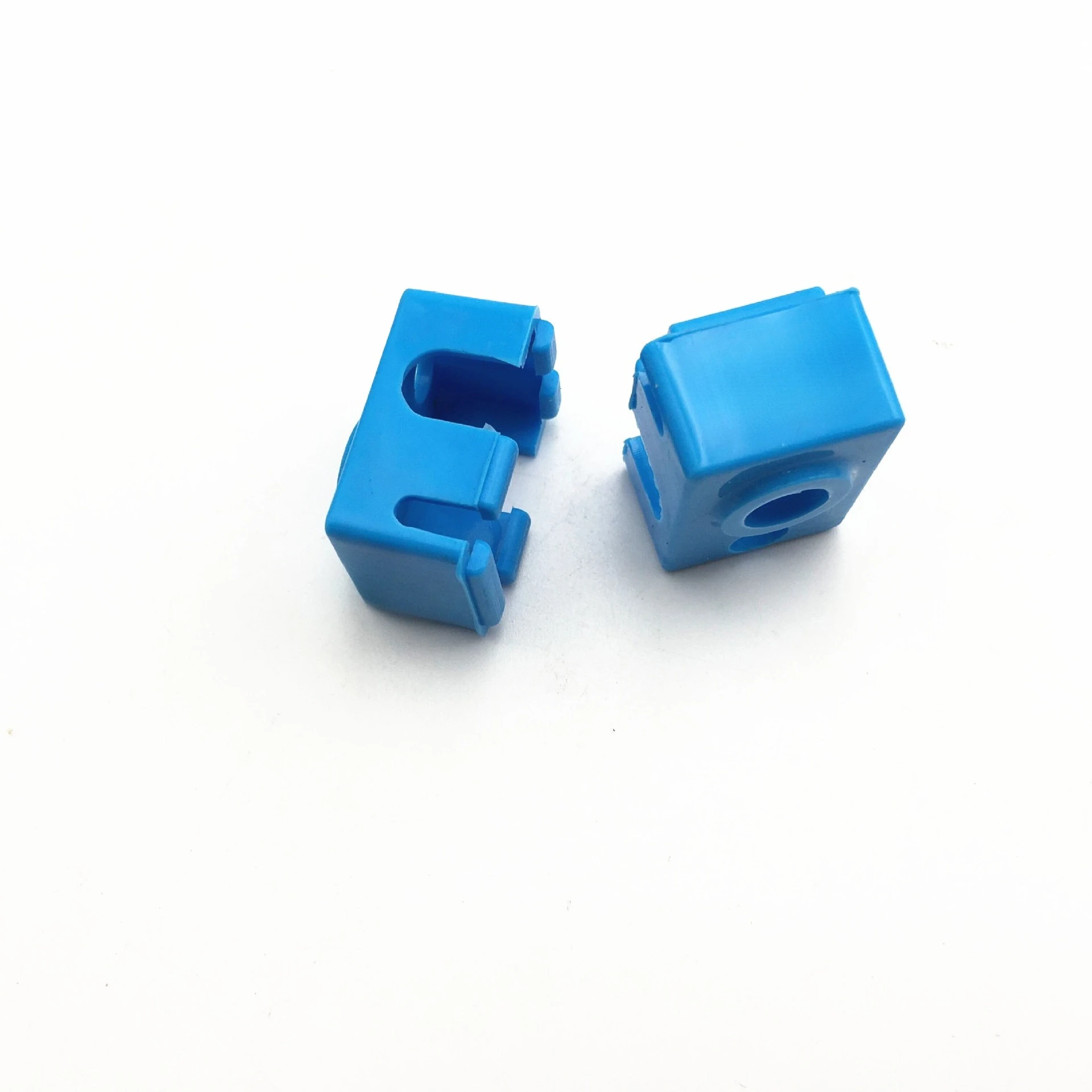 10Pcs for 3D Printer Accessories V6 Aluminum Block Silicone Sleeve PT100 Version High Temperature Protection Silicone Sleeve